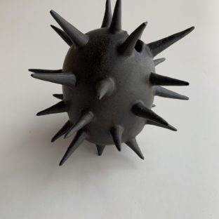 seed vase 5 (matt black)