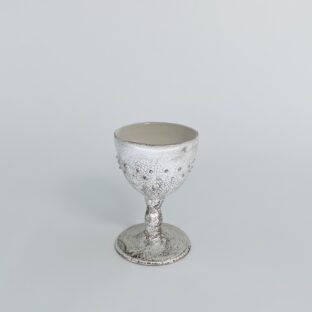shot glass (silver × white)