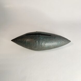 coral tree seed pod (grayish-oribe)