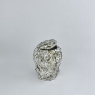 poppy seed vase 2 (gold × white)