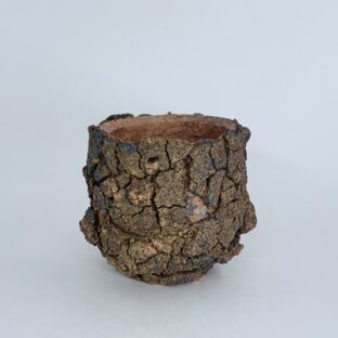 GENDO rock pot 3 (brown × terracotta)
