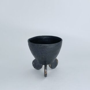 foot pot 8 (black / antique gold)