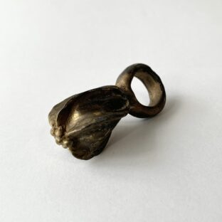 plant ring (antique gold)
