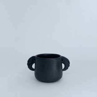 angel pot 3 (black)