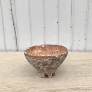 GENDO painted pot 4 (ivory)